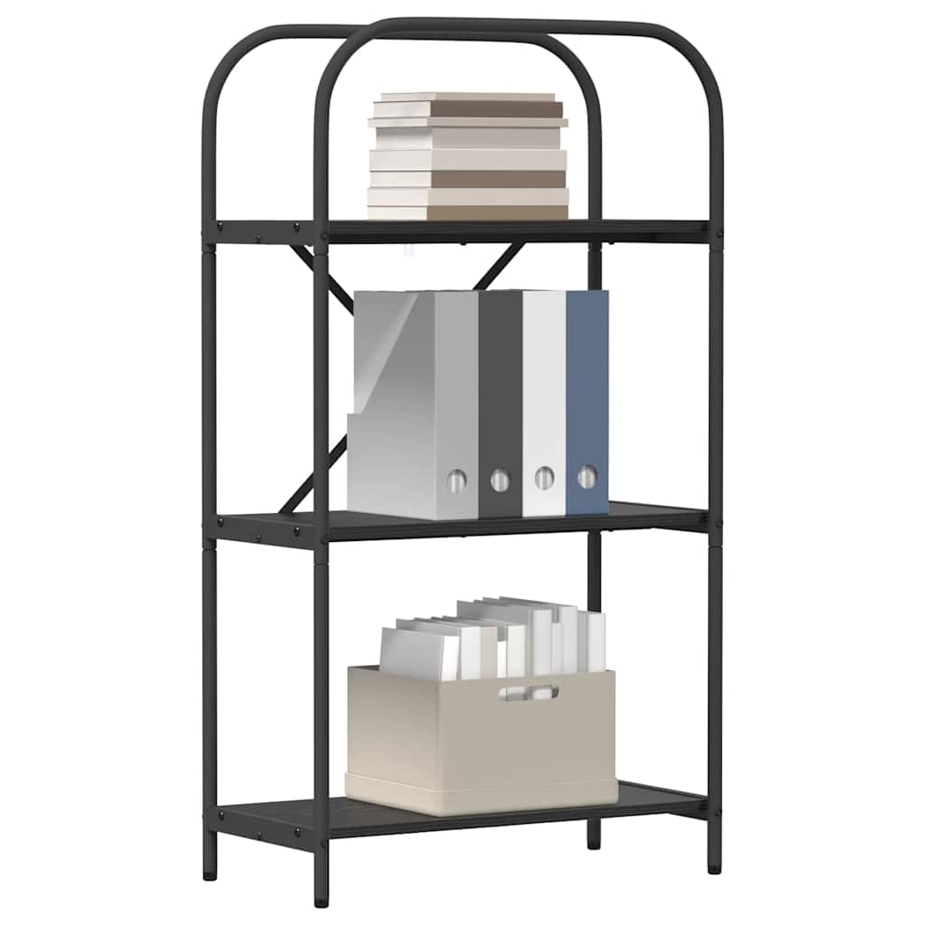 Polica Crni hrast 60 x 30 x 109 cm Konstruirano drvo