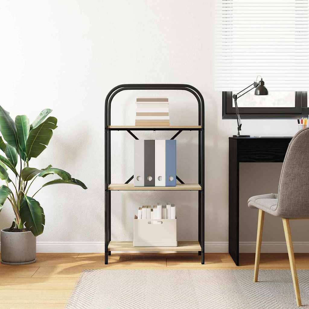 Polica Sonoma hrast 60 x 30 x 109 cm Konstruirano drvo
