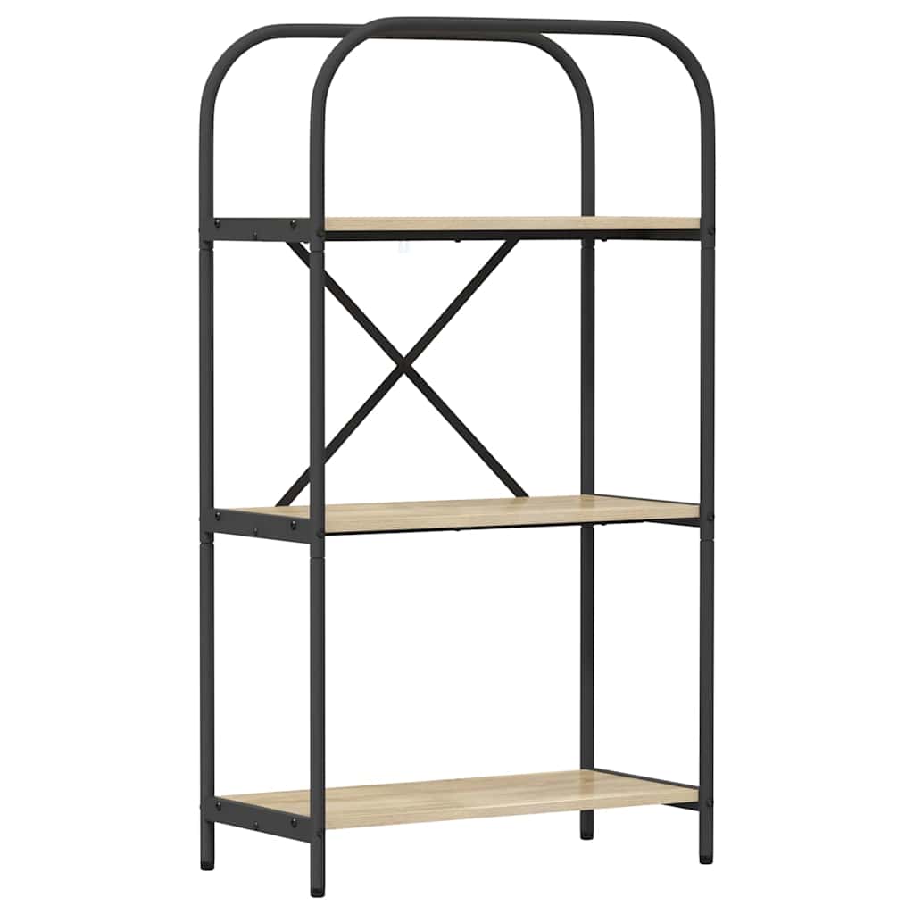 Polica Sonoma hrast 60 x 30 x 109 cm Konstruirano drvo