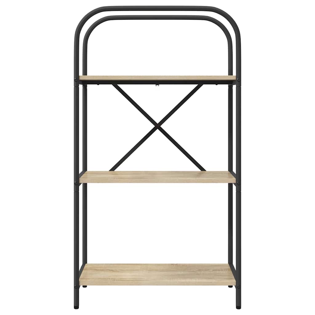 Polica Sonoma hrast 60 x 30 x 109 cm Konstruirano drvo