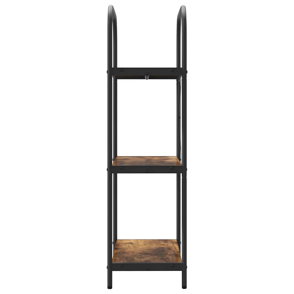 Polica Dimljeni hrast 60 x 30 x 109 cm Konstruirano drvo