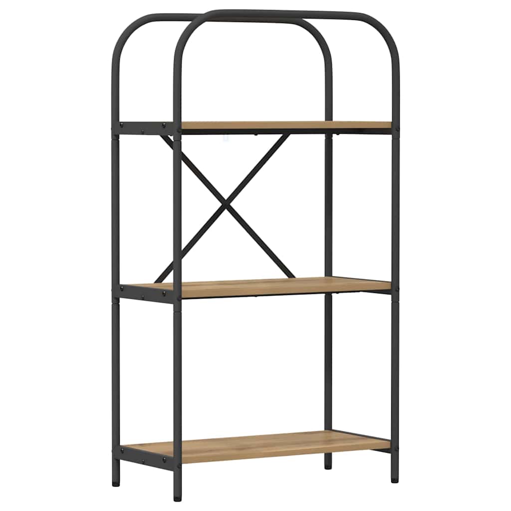 Polica 3 razina 60 x 30 x 109 cm Konstruirano drvo