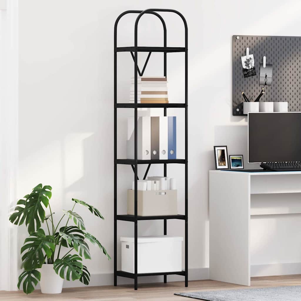 Polica Crni hrast 40 x 30 x 183 cm Konstruirano drvo