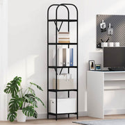 Polica Crni hrast 40 x 30 x 183 cm Konstruirano drvo