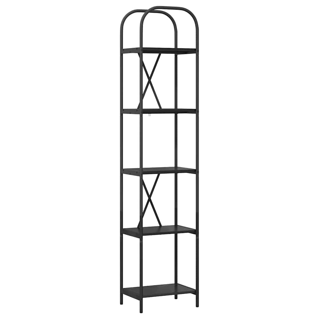 Polica Crni hrast 40 x 30 x 183 cm Konstruirano drvo
