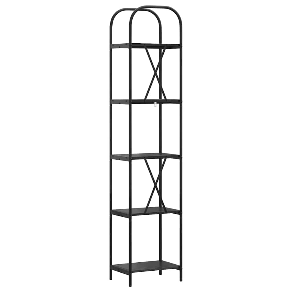 Polica Crni hrast 40 x 30 x 183 cm Konstruirano drvo