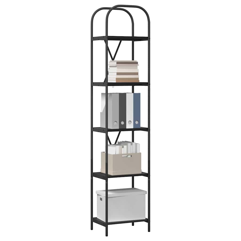 Polica Crni hrast 40 x 30 x 183 cm Konstruirano drvo