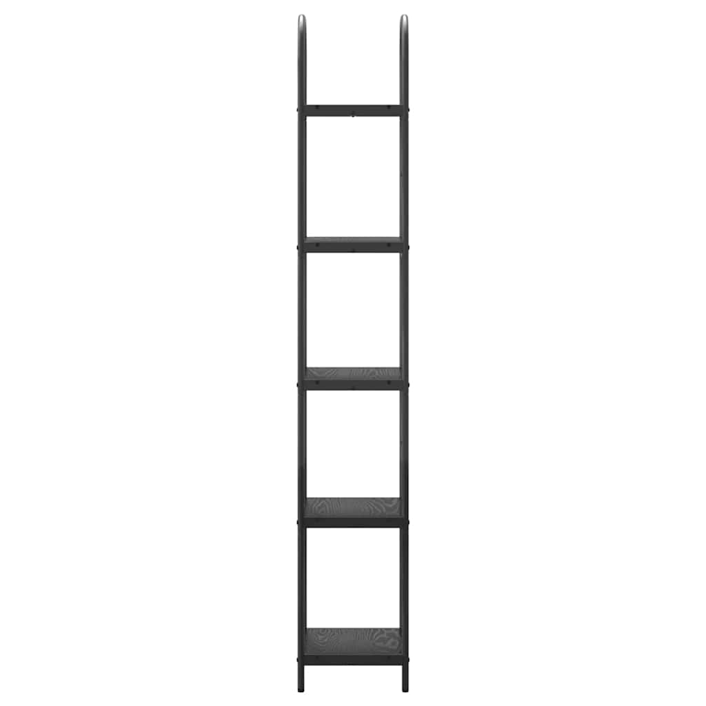 Polica Crni hrast 40 x 30 x 183 cm Konstruirano drvo