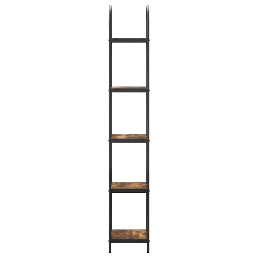Polica Dimljeni hrast 40 x 30 x 183 cm Konstruirano drvo