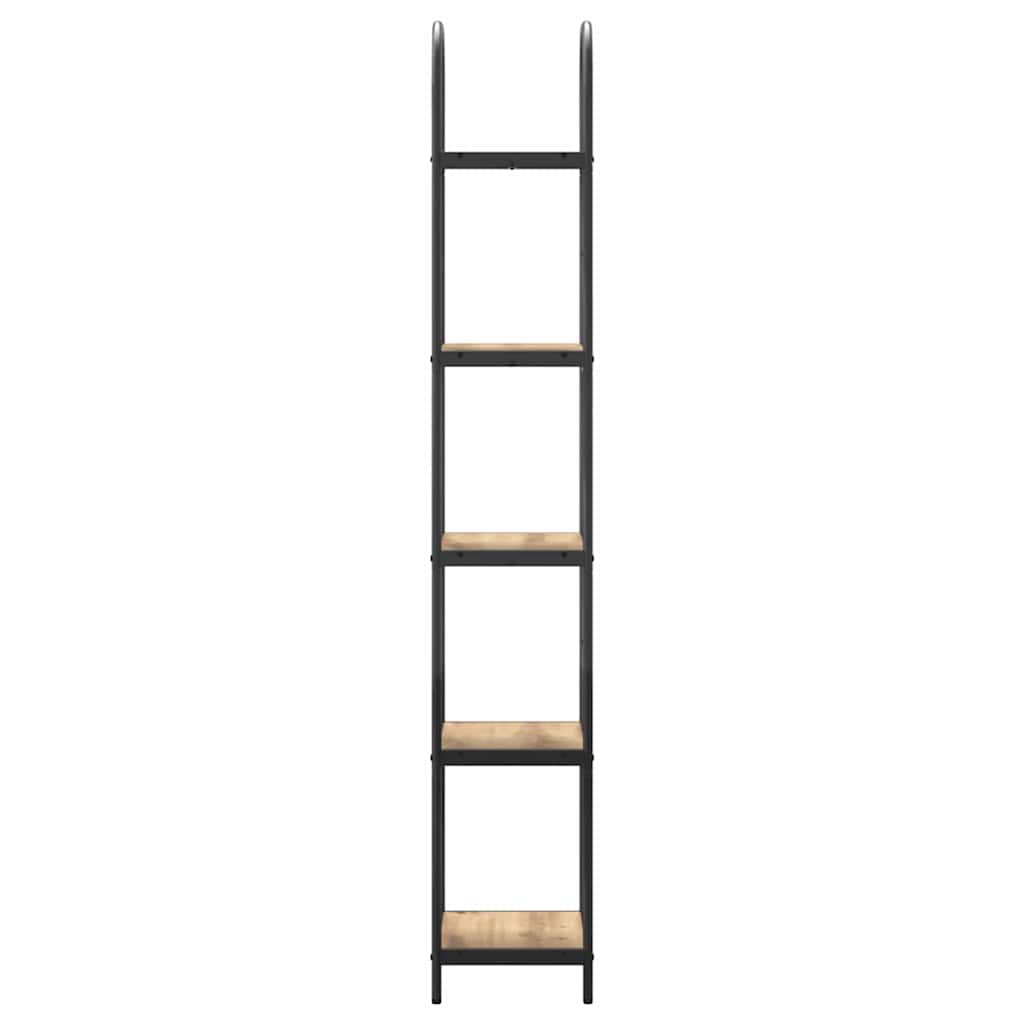 Polica Umjetnički hrast 40 x 30 x 183 cm Konstruirano drvo