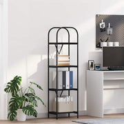 Polica Crni hrast 40 x 30 x 146 cm Konstruirano drvo