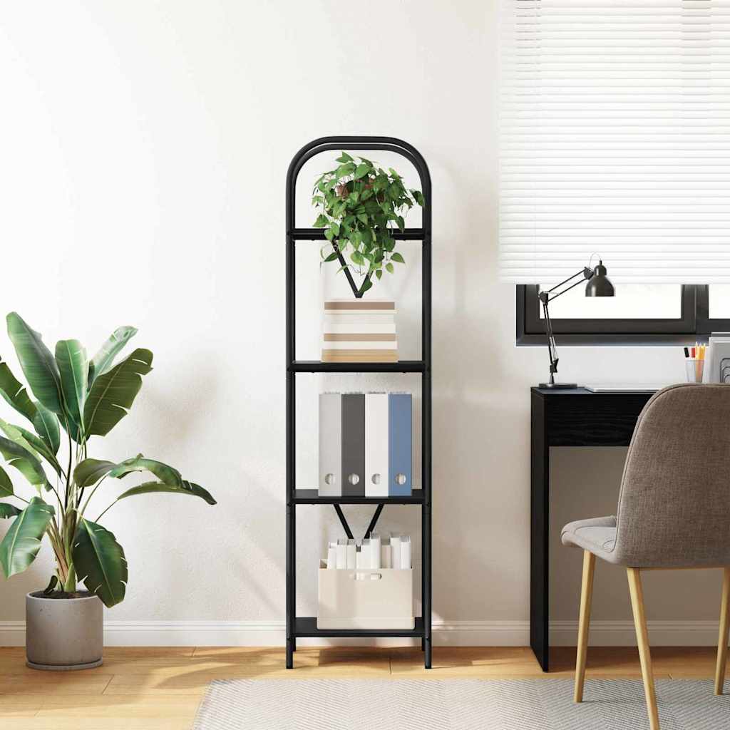 Polica Crni hrast 40 x 30 x 146 cm Konstruirano drvo