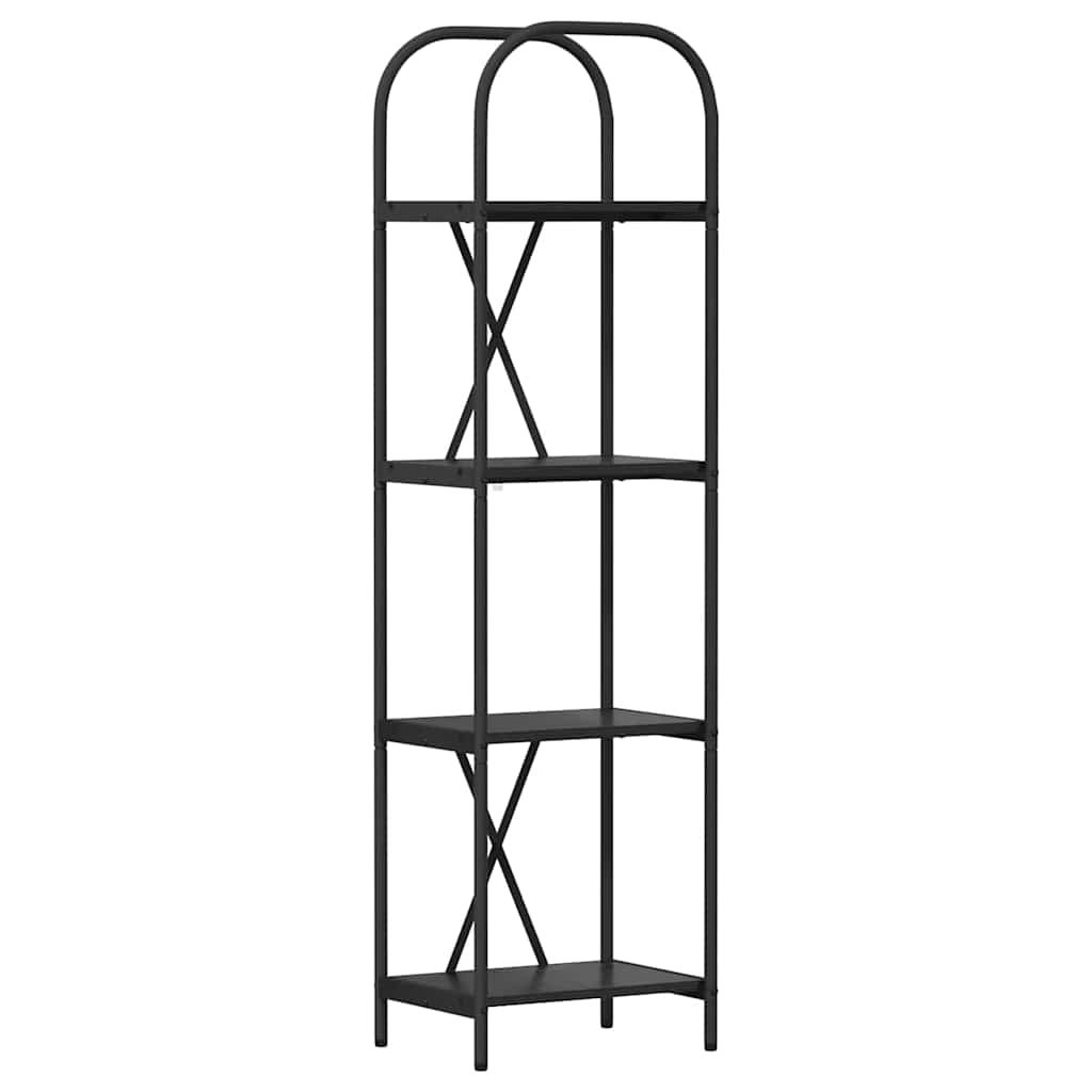 Polica Crni hrast 40 x 30 x 146 cm Konstruirano drvo