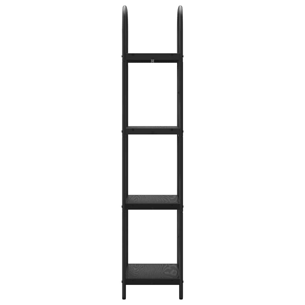 Polica Crni hrast 40 x 30 x 146 cm Konstruirano drvo