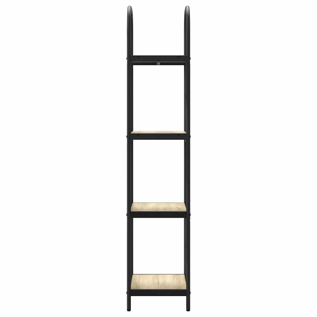 Polica Sonoma hrast 40 x 30 x 146 cm Konstruirano drvo