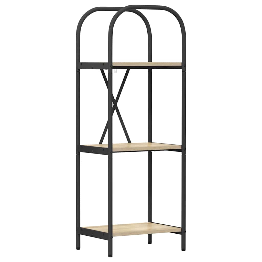 Polica Sonoma hrast 40 x 30 x 109 cm Konstruirano drvo