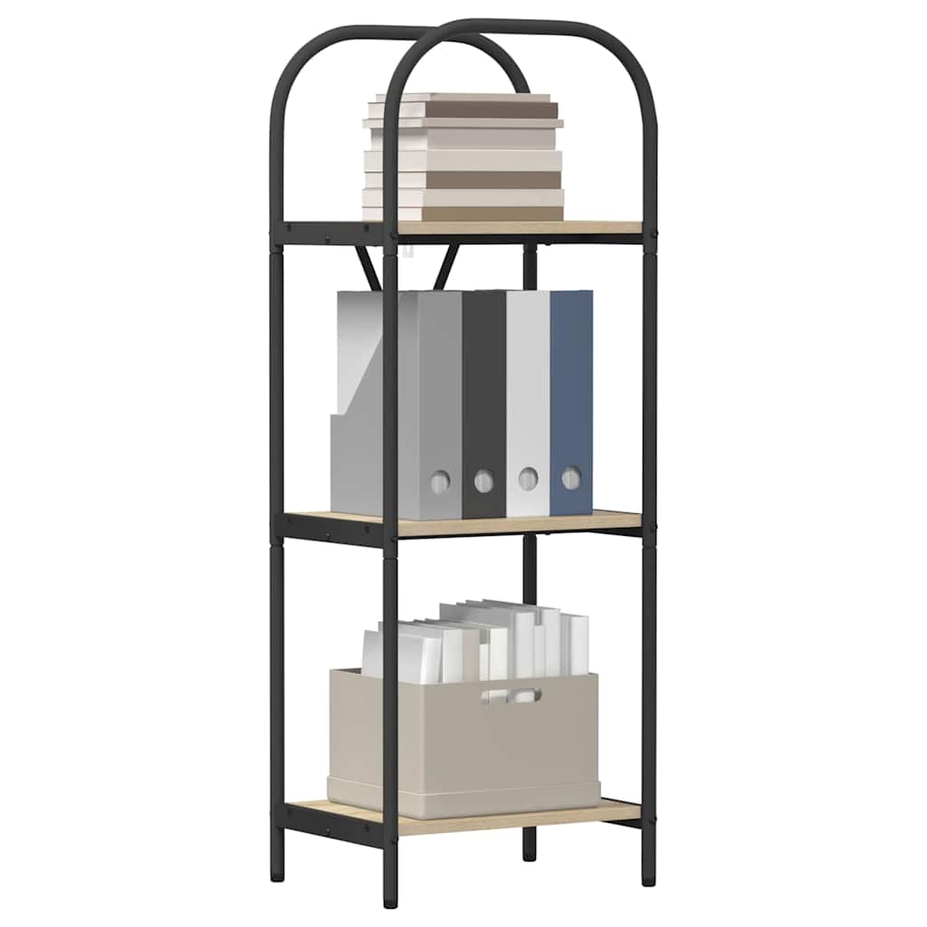 Polica Sonoma hrast 40 x 30 x 109 cm Konstruirano drvo
