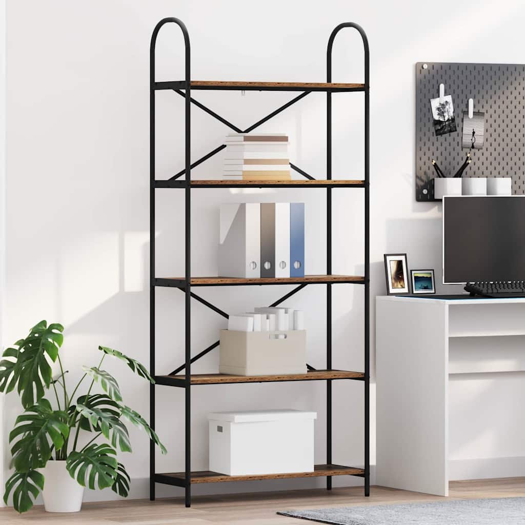 Polica Staro drvo 80 x 30 x 183 cm Konstruirano drvo