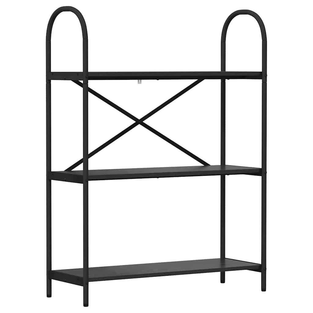 Polica Crni hrast 80 x 30 x 109 cm Konstruirano drvo