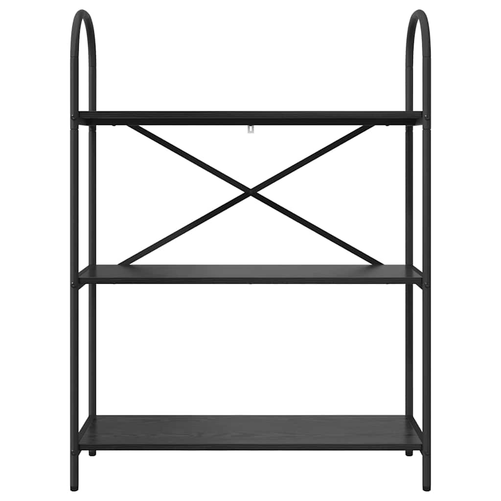Polica Crni hrast 80 x 30 x 109 cm Konstruirano drvo