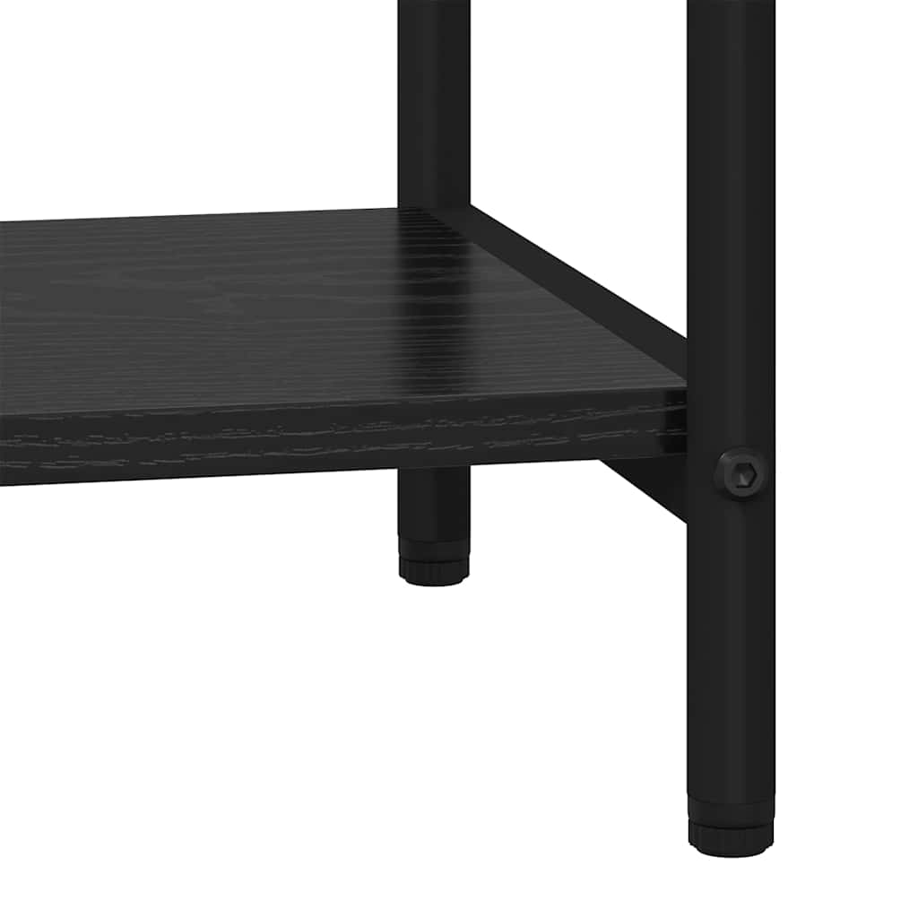 Polica Crni hrast 60 x 30 x 183 cm Konstruirano drvo