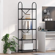 Polica Crni hrast 60 x 30 x 183 cm Konstruirano drvo
