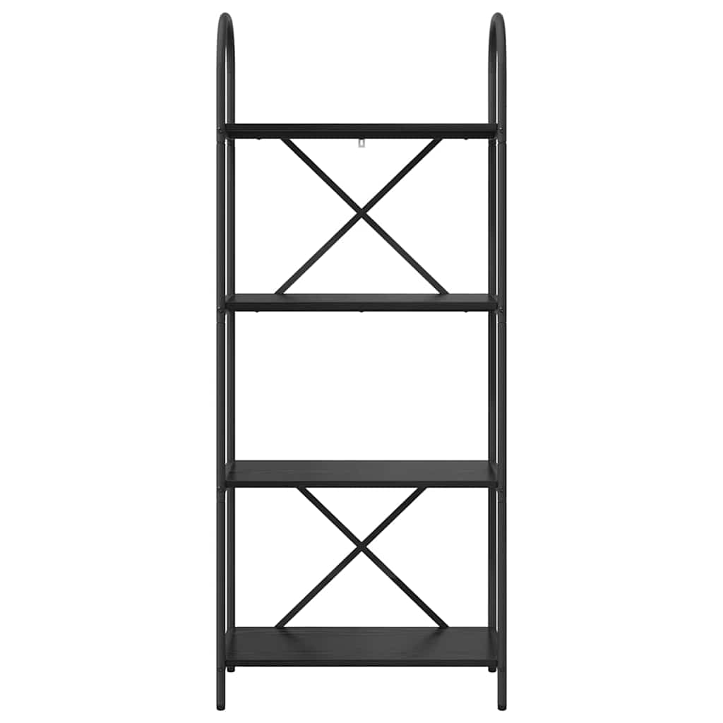 Polica Crni hrast 60 x 30 x 146 cm Konstruirano drvo