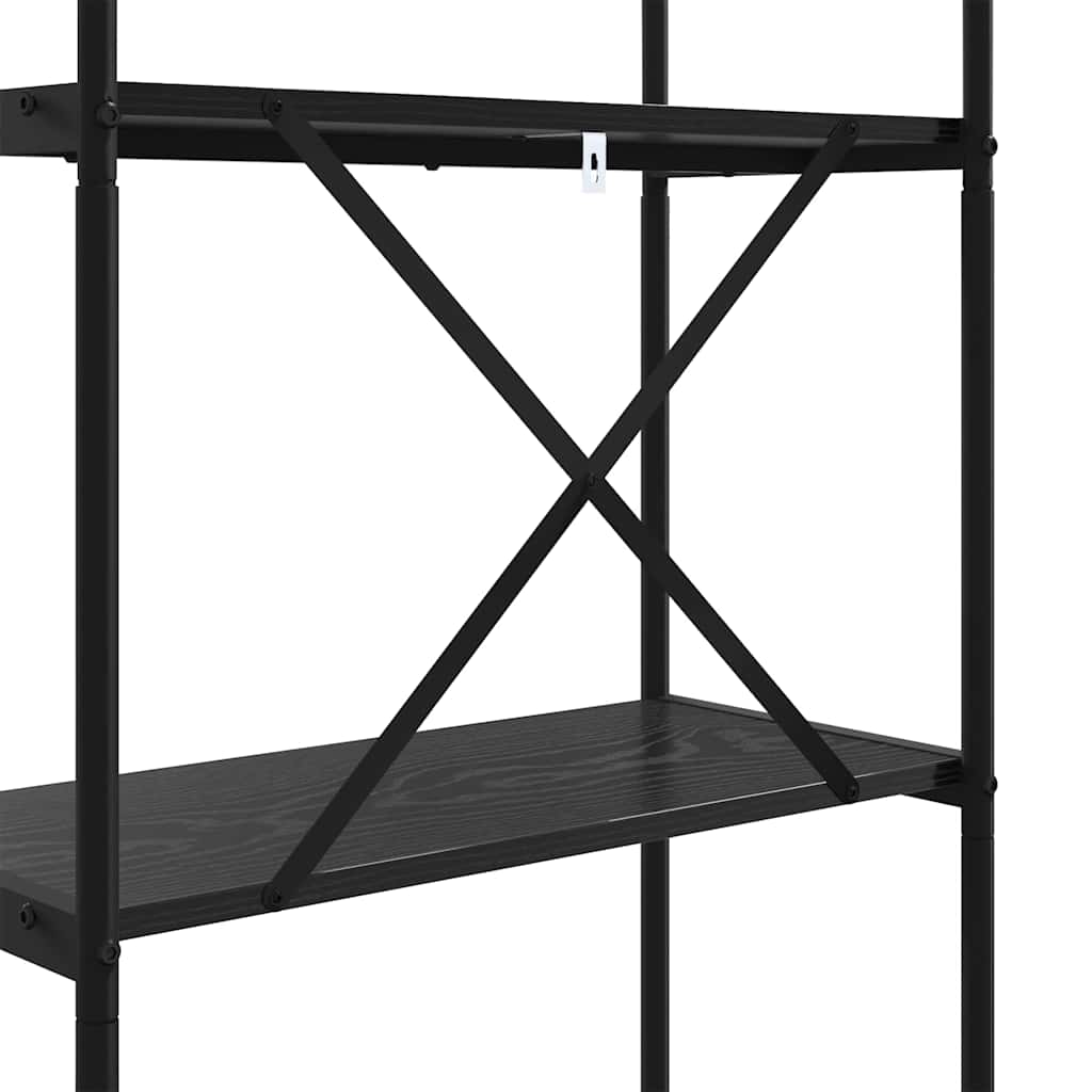 Polica Crni hrast 60 x 30 x 109 cm Konstruirano drvo