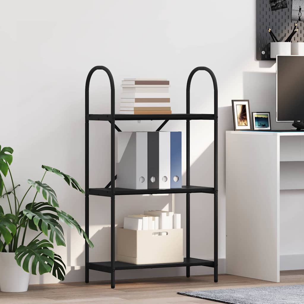 Polica Crni hrast 60 x 30 x 109 cm Konstruirano drvo