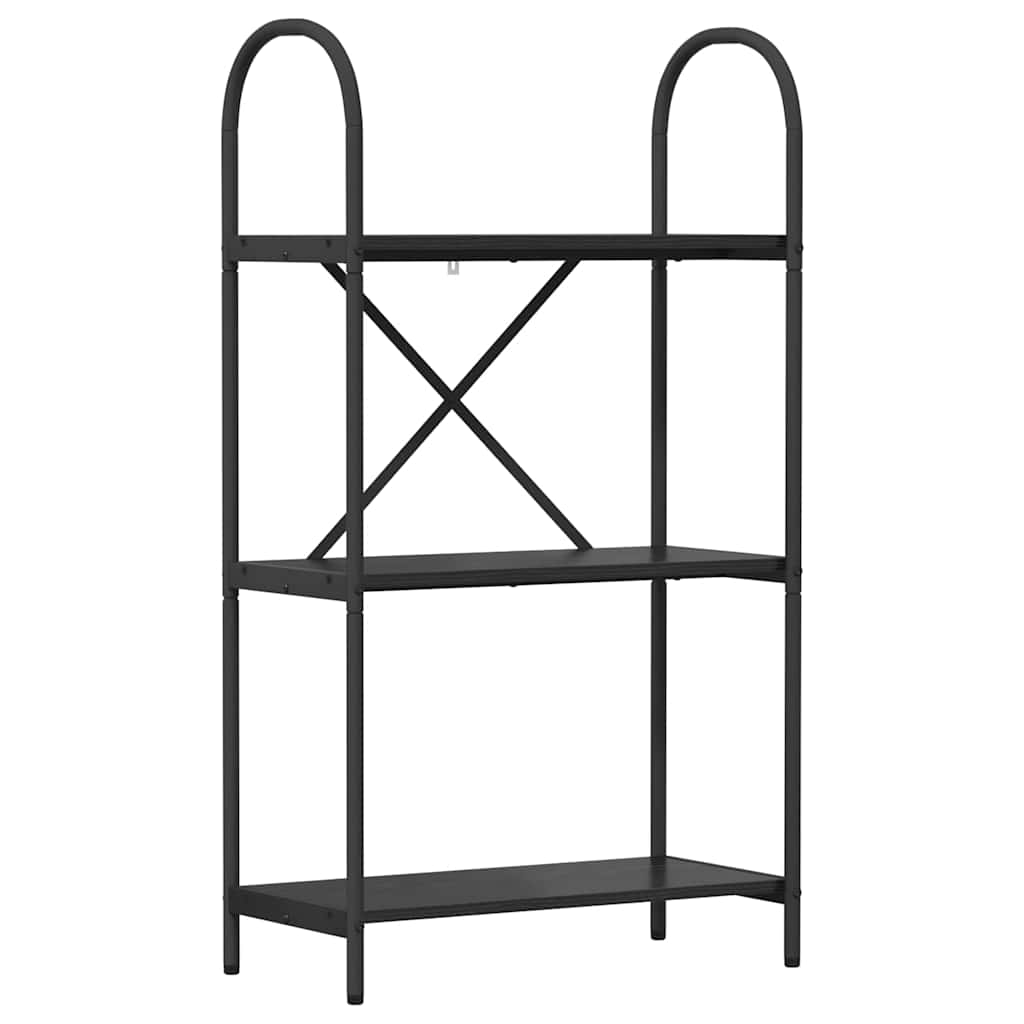 Polica Crni hrast 60 x 30 x 109 cm Konstruirano drvo