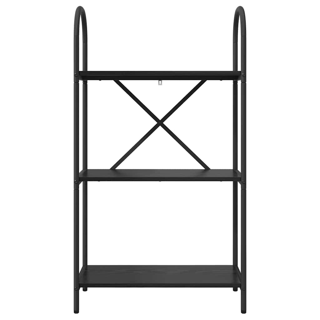 Polica Crni hrast 60 x 30 x 109 cm Konstruirano drvo