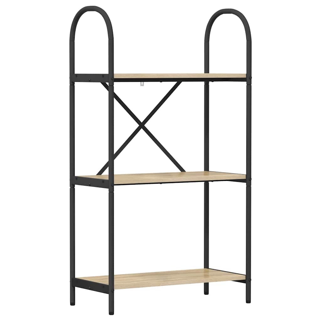 Polica Sonoma hrast 60 x 30 x 109 cm Konstruirano drvo