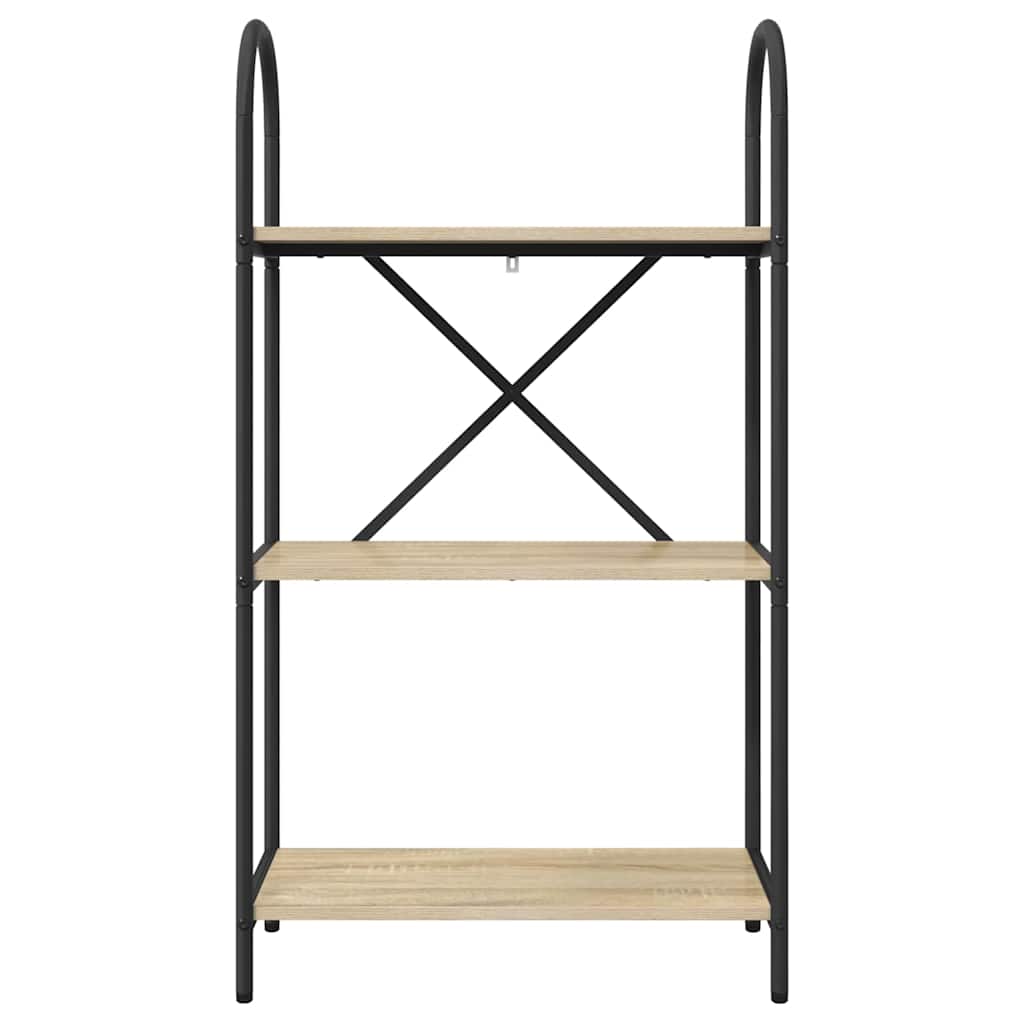 Polica Sonoma hrast 60 x 30 x 109 cm Konstruirano drvo