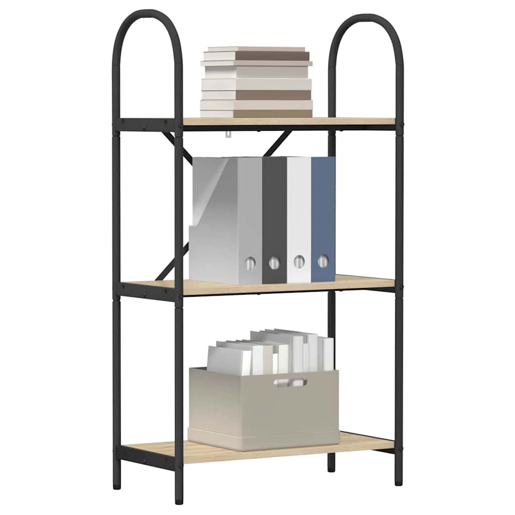Polica Sonoma hrast 60 x 30 x 109 cm Konstruirano drvo