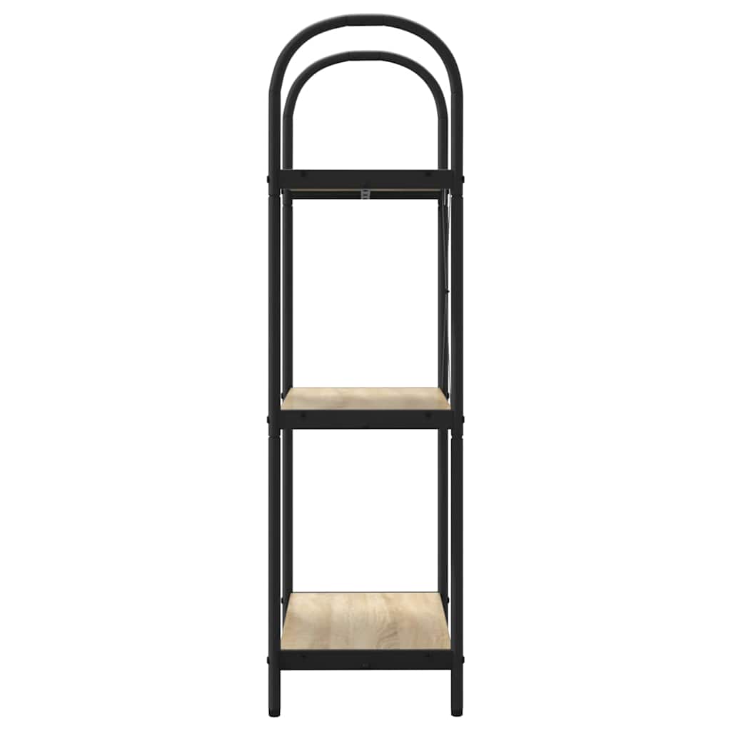 Polica Sonoma hrast 60 x 30 x 109 cm Konstruirano drvo