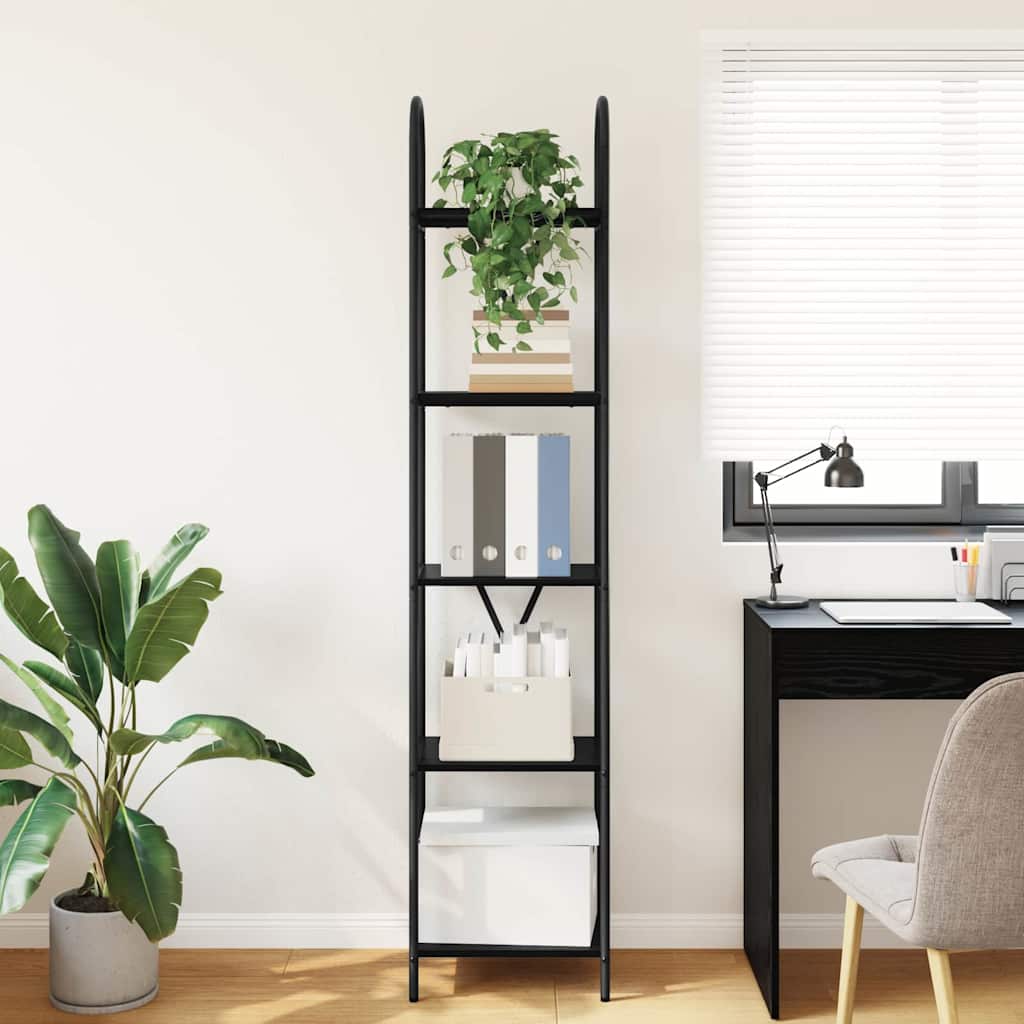 Polica Crni hrast 40 x 30 x 183 cm Konstruirano drvo