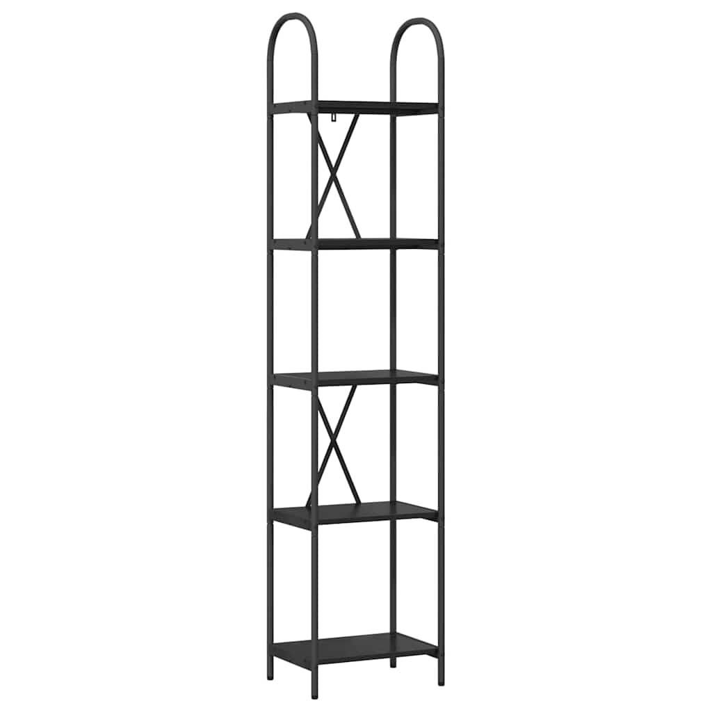 Polica Crni hrast 40 x 30 x 183 cm Konstruirano drvo
