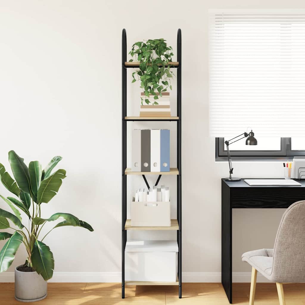 Polica Sonoma hrast 40 x 30 x 183 cm Konstruirano drvo