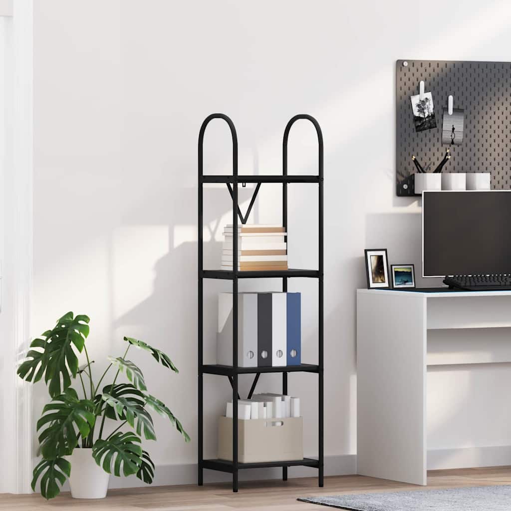 Polica Crni hrast 40 x 30 x 146 cm Konstruirano drvo