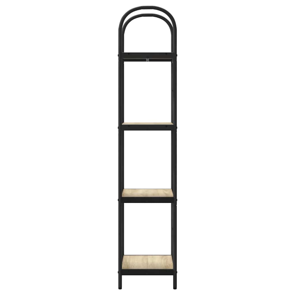 Polica Sonoma hrast 40 x 30 x 146 cm Konstruirano drvo