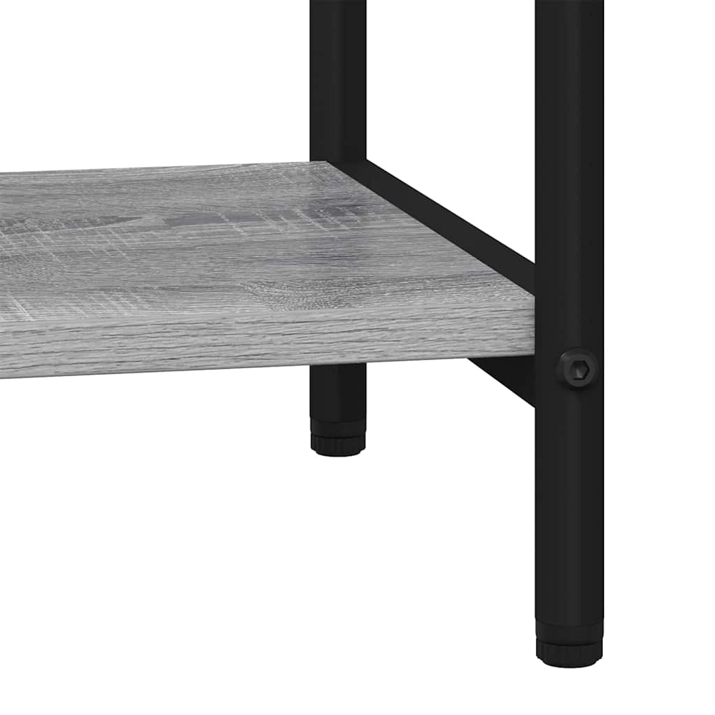 Polica Siva Sonoma 40 x 30 x 146 cm Konstruirano drvo