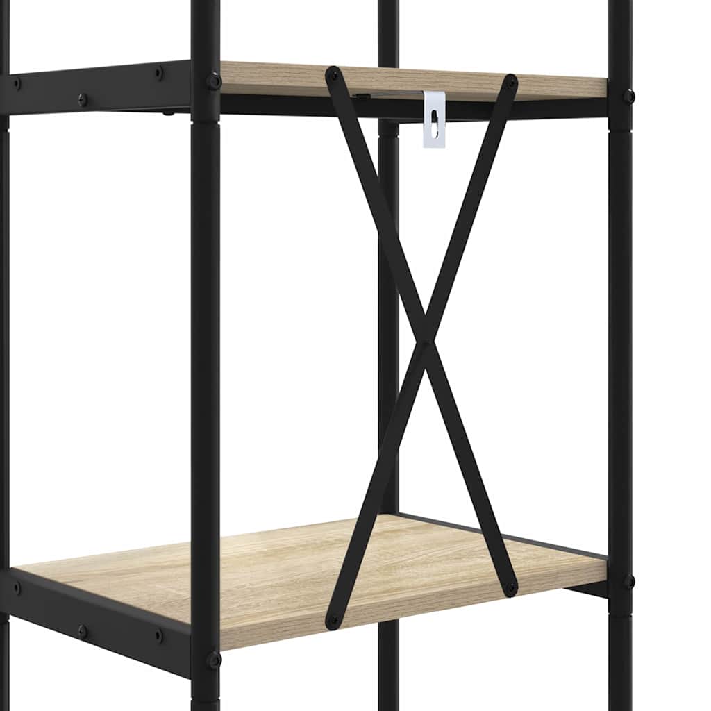 Polica Sonoma hrast 40 x 30 x 109 cm Konstruirano drvo