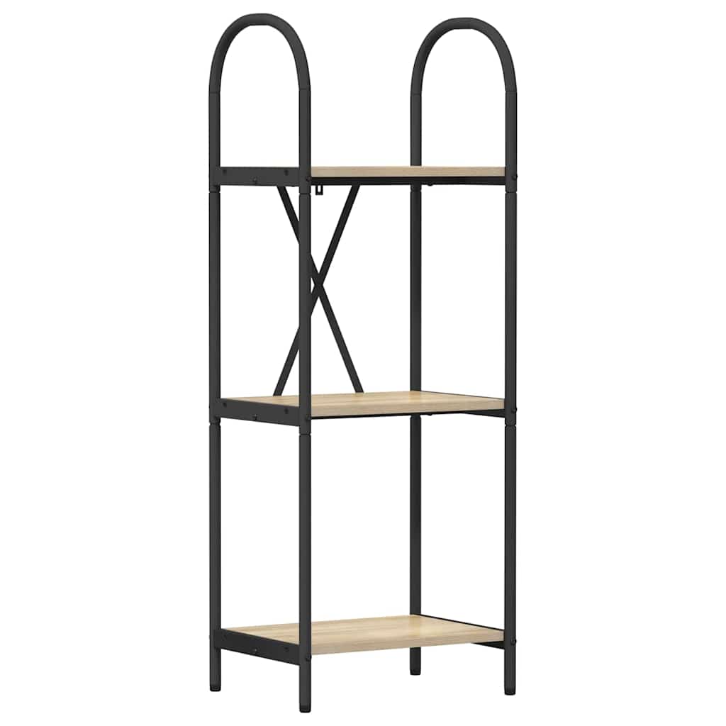 Polica Sonoma hrast 40 x 30 x 109 cm Konstruirano drvo