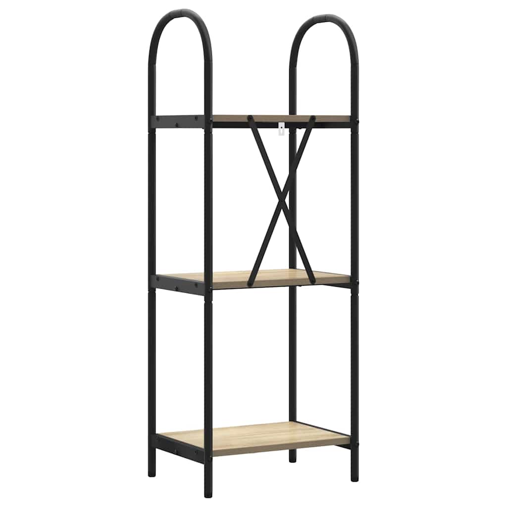 Polica Sonoma hrast 40 x 30 x 109 cm Konstruirano drvo