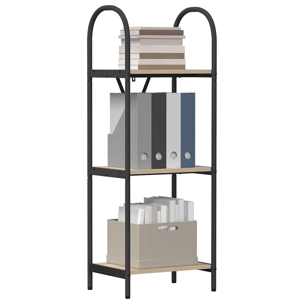 Polica Sonoma hrast 40 x 30 x 109 cm Konstruirano drvo