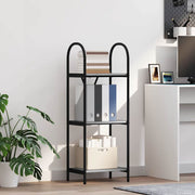 Polica Siva Sonoma 40 x 30 x 109 cm Konstruirano drvo