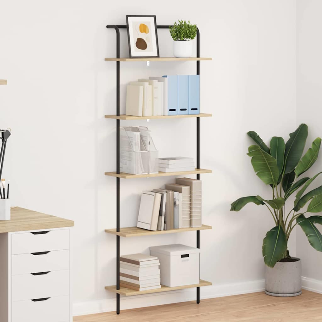 Polica Sonoma hrast 60 x 24 x 168 cm Konstruirano drvo