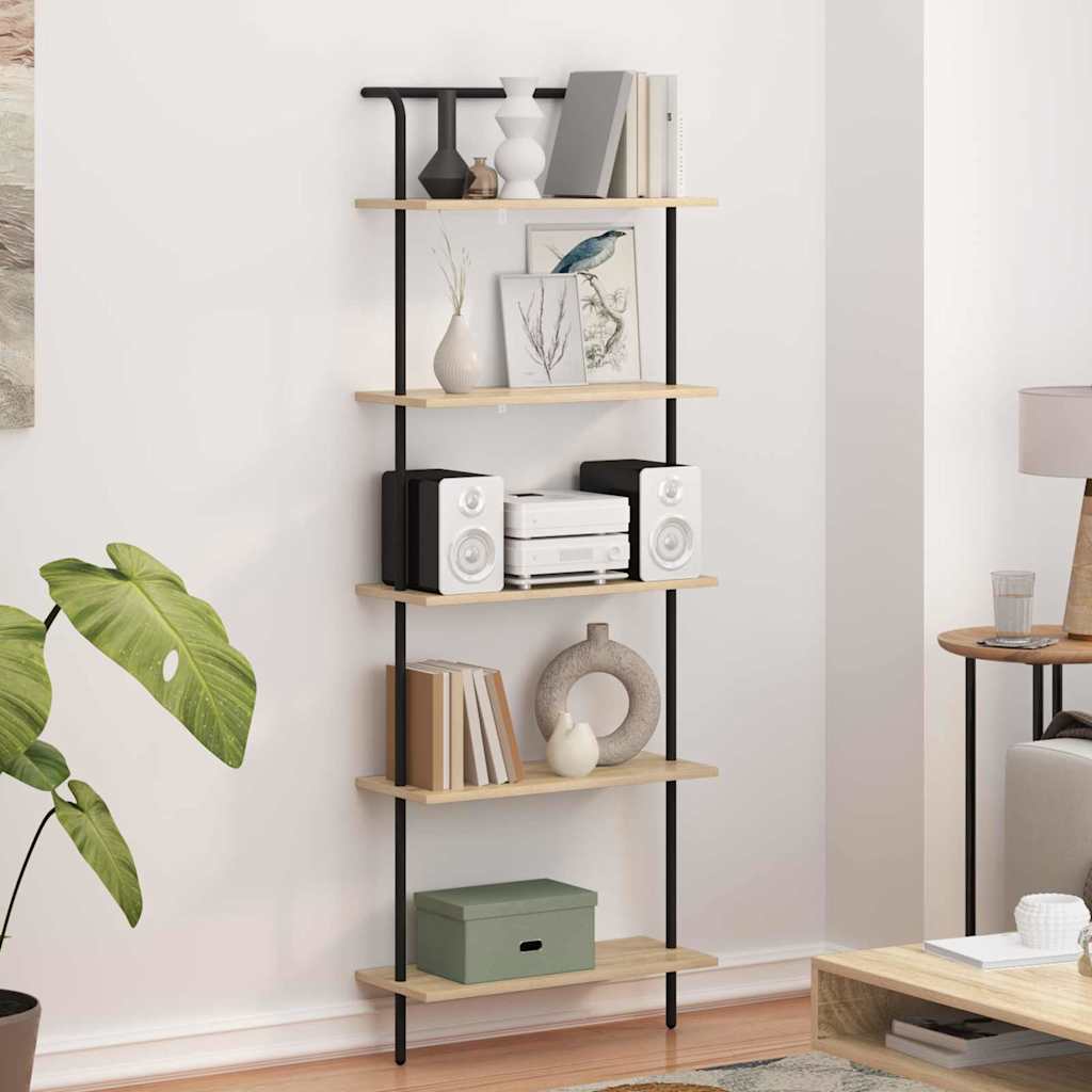 Polica Sonoma hrast 60 x 24 x 168 cm Konstruirano drvo
