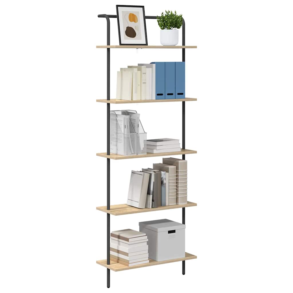 Polica Sonoma hrast 60 x 24 x 168 cm Konstruirano drvo