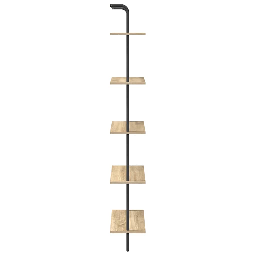 Polica Sonoma hrast 60 x 24 x 168 cm Konstruirano drvo